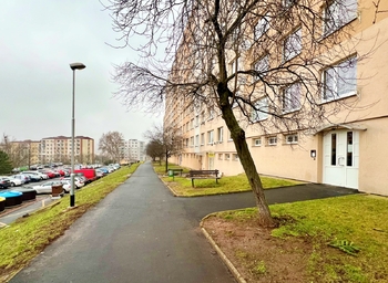 zadní vstup - Prodej bytu 1+kk v družstevním vlastnictví 33 m², Most