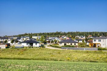 Pohled na pozemek - Prodej pozemku 941 m², Nová Ves pod Pleší