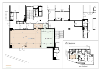 Pronájem obchodních prostor 104 m², Praha 9 - Letňany