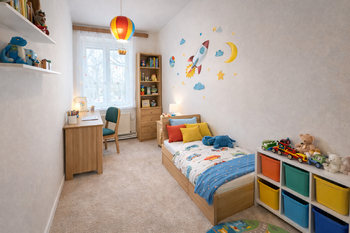 možnost zařízení pokoje - Prodej bytu 3+1 v osobním vlastnictví 71 m², Jílovice