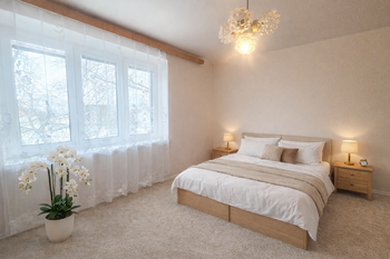 možnost zařízení ložnice - Prodej bytu 3+1 v osobním vlastnictví 71 m², Jílovice