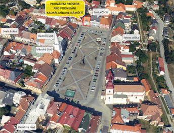 Pronájem obchodních prostor 50 m², Kadaň