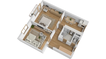 Prodej bytu 2+1 v osobním vlastnictví 68 m², Dobruška