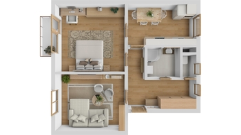 Prodej bytu 2+1 v osobním vlastnictví 68 m², Dobruška