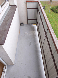 Balkón. - Pronájem bytu 2+kk v osobním vlastnictví 53 m², Čelákovice