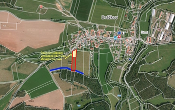 Prodej pozemku 4025 m², Svatý Jan