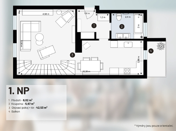 Prodej bytu 4+1 v osobním vlastnictví 140 m², Litoměřice
