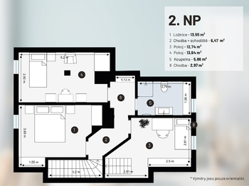 Prodej bytu 4+1 v osobním vlastnictví 140 m², Litoměřice