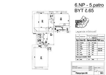 Pronájem bytu 2+1 v osobním vlastnictví 86 m², Praha 3 - Žižkov