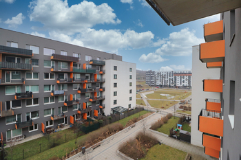 Výhled - Pronájem bytu 3+kk v osobním vlastnictví 74 m², Praha 9 - Vysočany