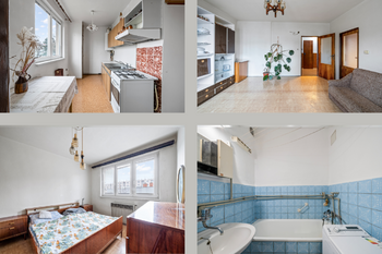 Původní stav - Prodej bytu 3+1 v osobním vlastnictví 77 m², Chrudim