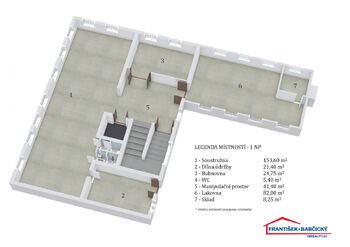 Prodej výrobních prostor 1161 m², Nechanice