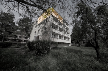 vyznačení bytu v bytovém domě - Prodej bytu 2+1 v osobním vlastnictví 60 m², Brno
