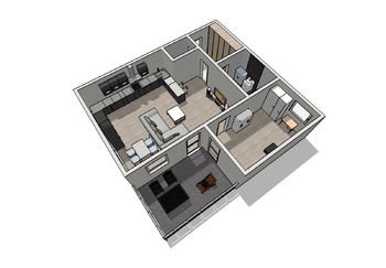 Pronájem bytu 2+kk v osobním vlastnictví 80 m², Praha 5 - Zličín