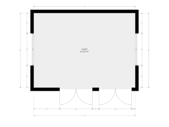 Dvojgaráž s půdou a sklepem - Prodej domu 164 m², Ruda