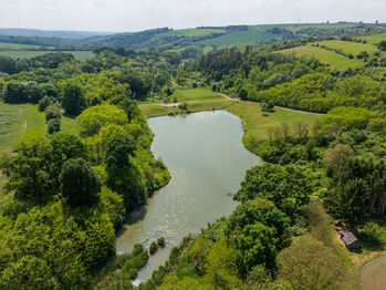 přehrada ke koupání nebo rybaření v blízkosti domu - Prodej domu 295 m², Mistřice