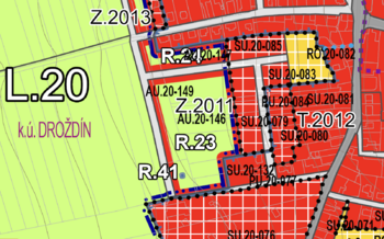 Prodej pozemku 11021 m², Olomouc