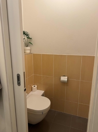 Samostatné WC - Pronájem bytu 2+kk v osobním vlastnictví 51 m², Dolní Břežany