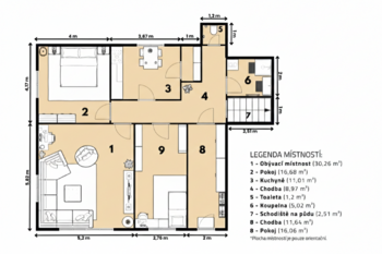 Prodej domu 192 m², Lešany