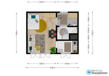 Pronájem bytu 1+kk v osobním vlastnictví 30 m², Praha 4 - Chodov
