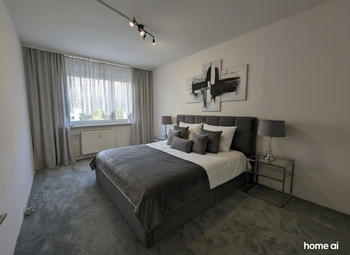 pokoj 1 - virtual staging - Prodej bytu 2+kk v osobním vlastnictví 43 m², Děčín