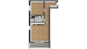 Pronájem bytu 2+kk v osobním vlastnictví 59 m², České Budějovice