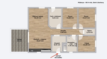 Prodej domu 113 m², Libchavy