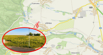 Prodej pozemku 831 m², Líšnice