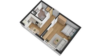 Prodej bytu 1+1 v osobním vlastnictví 34 m², Hradec Králové