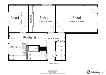 Prodej bytu 3+1 v osobním vlastnictví 70 m², Ústí nad Labem
