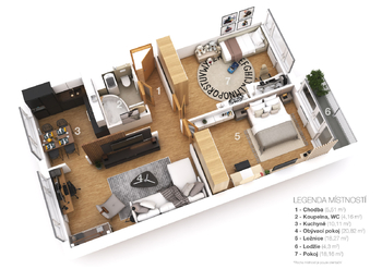 Prodej bytu 3+1 v osobním vlastnictví 78 m², Ostrava