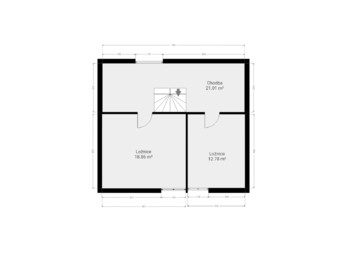 Podkroví - Prodej chaty / chalupy 117 m², Rosovice
