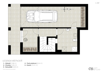 Prodej bytu 4+kk v osobním vlastnictví 244 m², Velké Přílepy