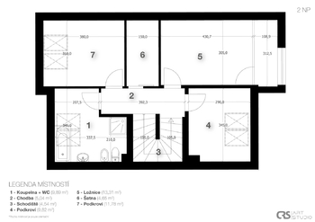 Prodej bytu 4+kk v osobním vlastnictví 244 m², Velké Přílepy