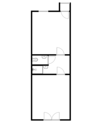 PŮDORYS - Pronájem kancelářských prostor 38 m², Praha 2 - Nové Město