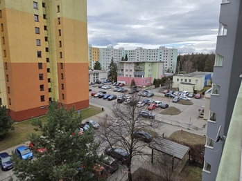 Výhled z lodžie - Pronájem bytu 2+kk v osobním vlastnictví 42 m², České Budějovice