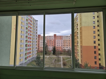 Zasklená lodžie - Pronájem bytu 2+kk v osobním vlastnictví 42 m², České Budějovice