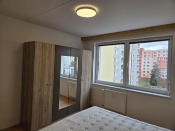 Ložnice - Pronájem bytu 2+kk v osobním vlastnictví 42 m², České Budějovice