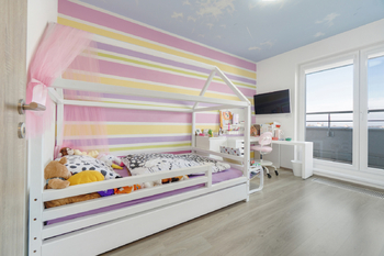 Pokoj - Prodej bytu 3+kk v osobním vlastnictví 81 m², Praha 9 - Letňany