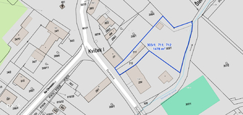 Prodej pozemku 1166 m², Slaný