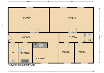 Prodej bytu 4+1 v osobním vlastnictví 88 m², Tachov