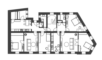 Prodej bytu 3+1 v osobním vlastnictví 97 m², Děčín