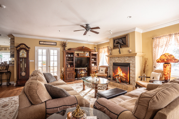 Obývací pokoj  - Prodej domu 597 m², Tochovice