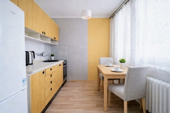 vizualizace místnosti - Prodej bytu 1+1 v osobním vlastnictví 24 m², Kolín