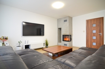 Obývací pokoj - Prodej domu 179 m², Rakvice