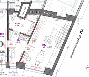 Pronájem bytu 1+1 v osobním vlastnictví 39 m², Praha 6 - Veleslavín