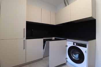 Kuchyně - Pronájem bytu 1+1 v osobním vlastnictví 32 m², Praha 5 - Košíře