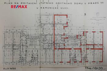 Prodej bytu 3+kk v družstevním vlastnictví 68 m², Praha 7 - Holešovice