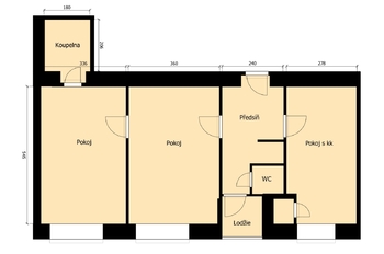 Prodej bytu 3+kk v družstevním vlastnictví 68 m², Praha 7 - Holešovice