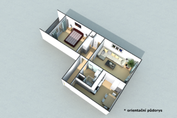 Pronájem bytu 2+1 v osobním vlastnictví 57 m², Olomouc